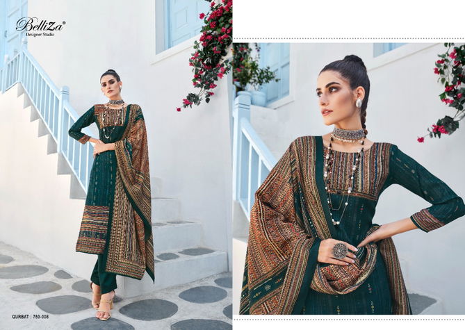 Belliza Qurbat Regular Wear Pashmina Wholesale Dress Material Collection